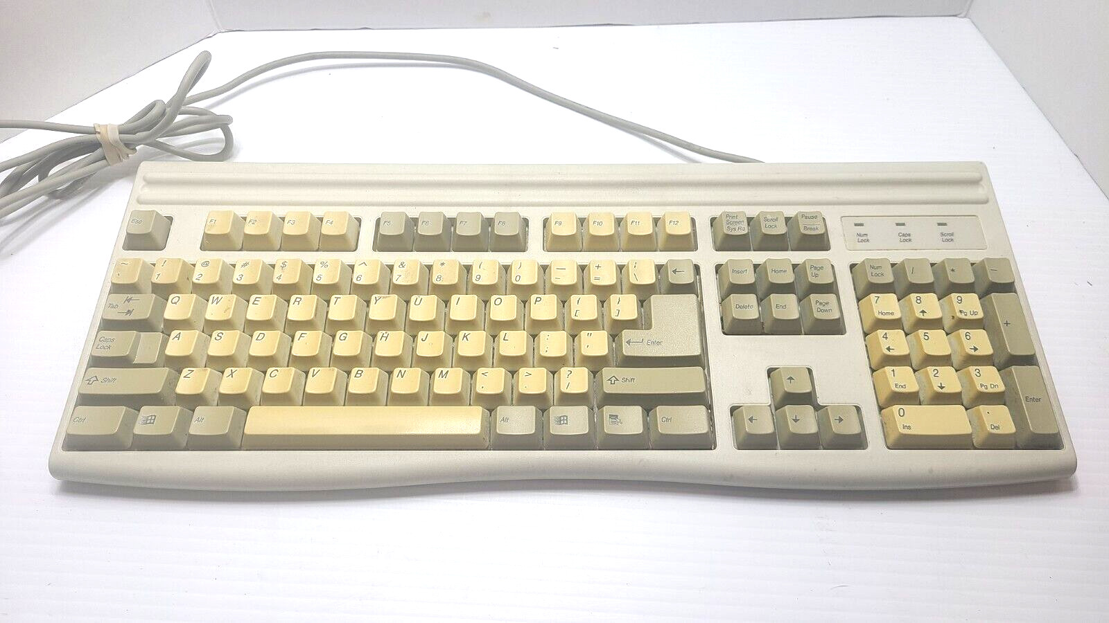 Vintage Mitsumi Electric KPQ-E99ZC-13 Keyboard (5-PIN AT Connector) Tested Works