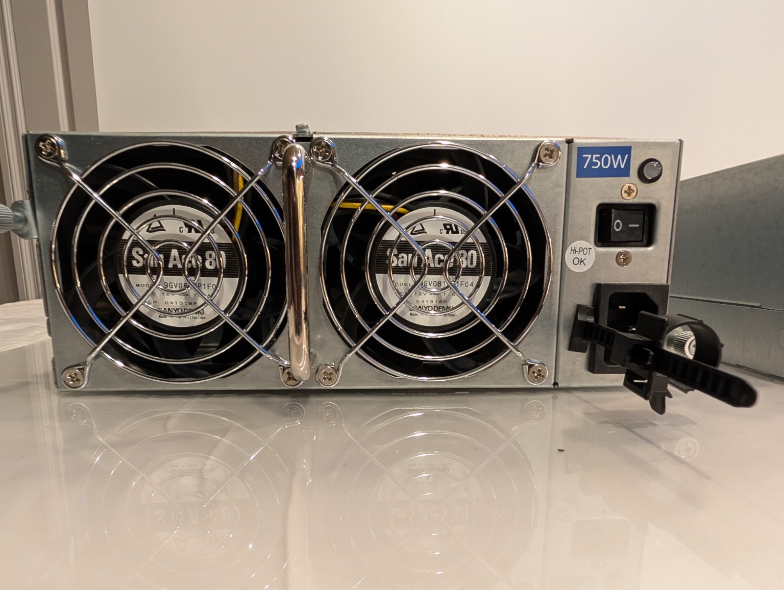 FSP RM-7503-00 100-240V 10-6A 750W Switching Power Supply 9YA7500304 