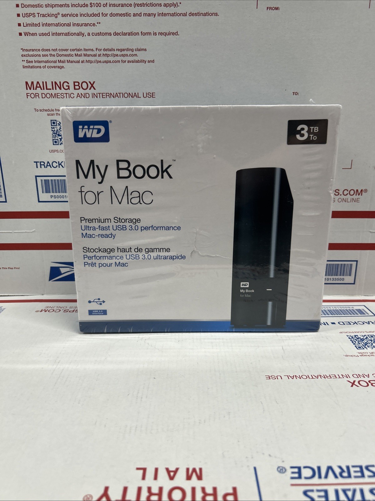 WD My Book Desktop Storage 3TB - NEW & Sealed