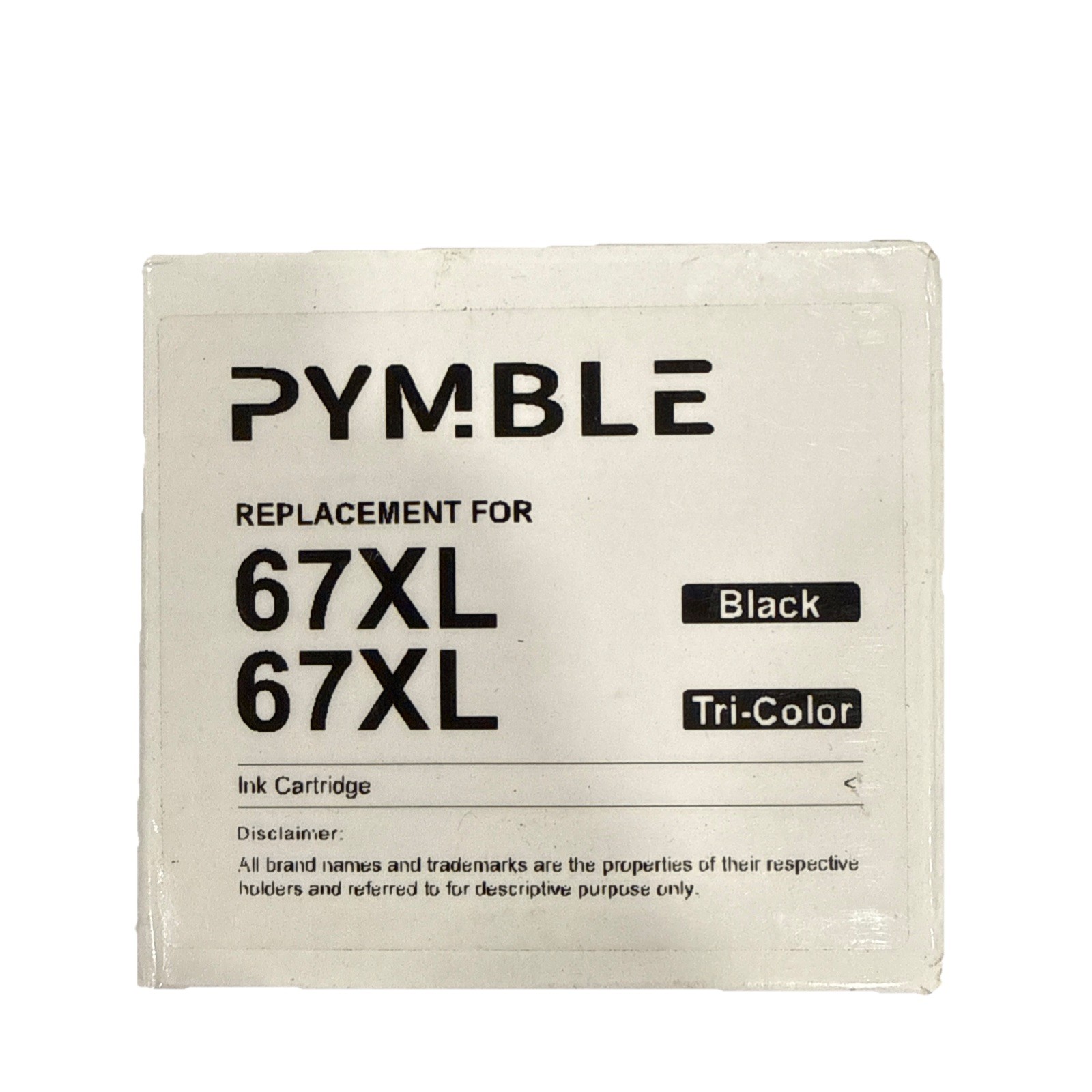 New Pymble 67XL Black And Color Toner Replacement Ink Cartridges