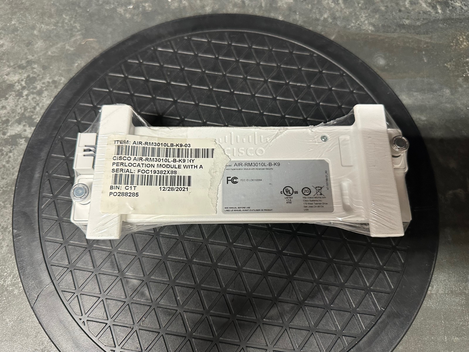 Lot of 10 Cisco AIR-RM3010L-B-K9 Aironet Hyperlocation Security Module Untested