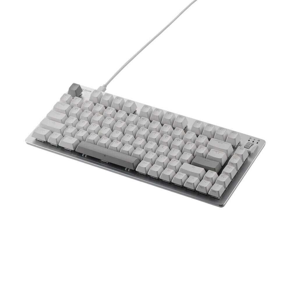 ELECOM  TK-VK720AWH-EN Keyboard V custom VK720A White 75 US layout