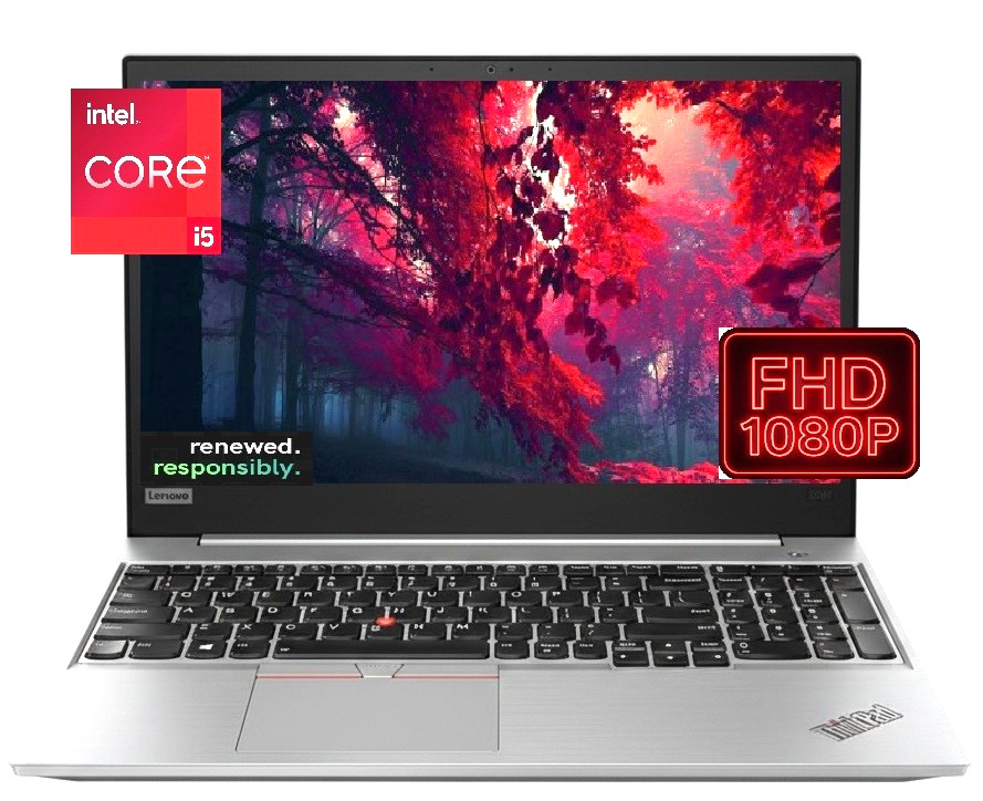 Lenovo ThinkPad 15.6" Laptop PC: Intel i5-8265U, 16GB RAM - 256GBSSD, Windows 11