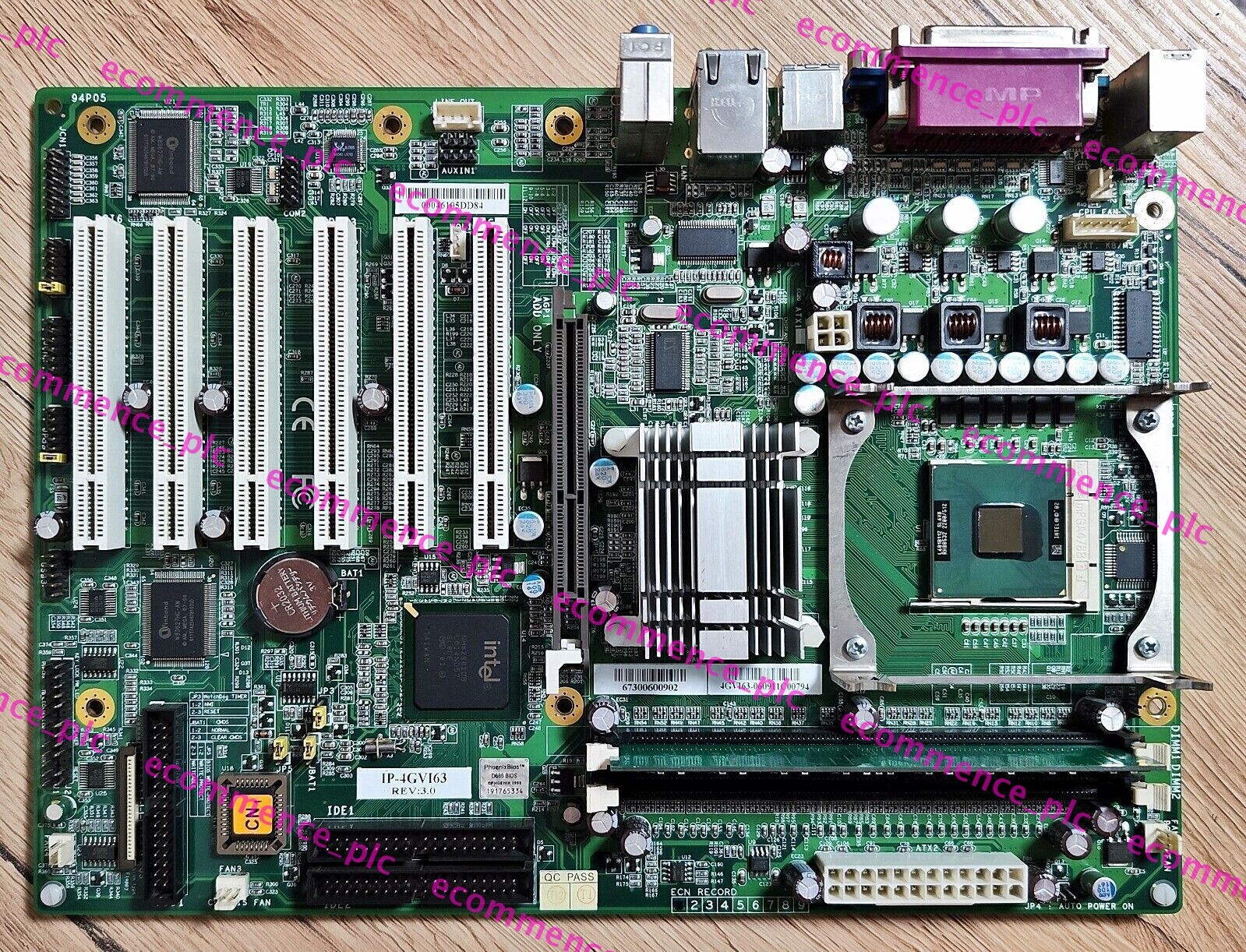 USED Beckhoff Epox IP-4GVI63 Rev:3.1 C5102 / C6140 / C6240 etc. Motherboard