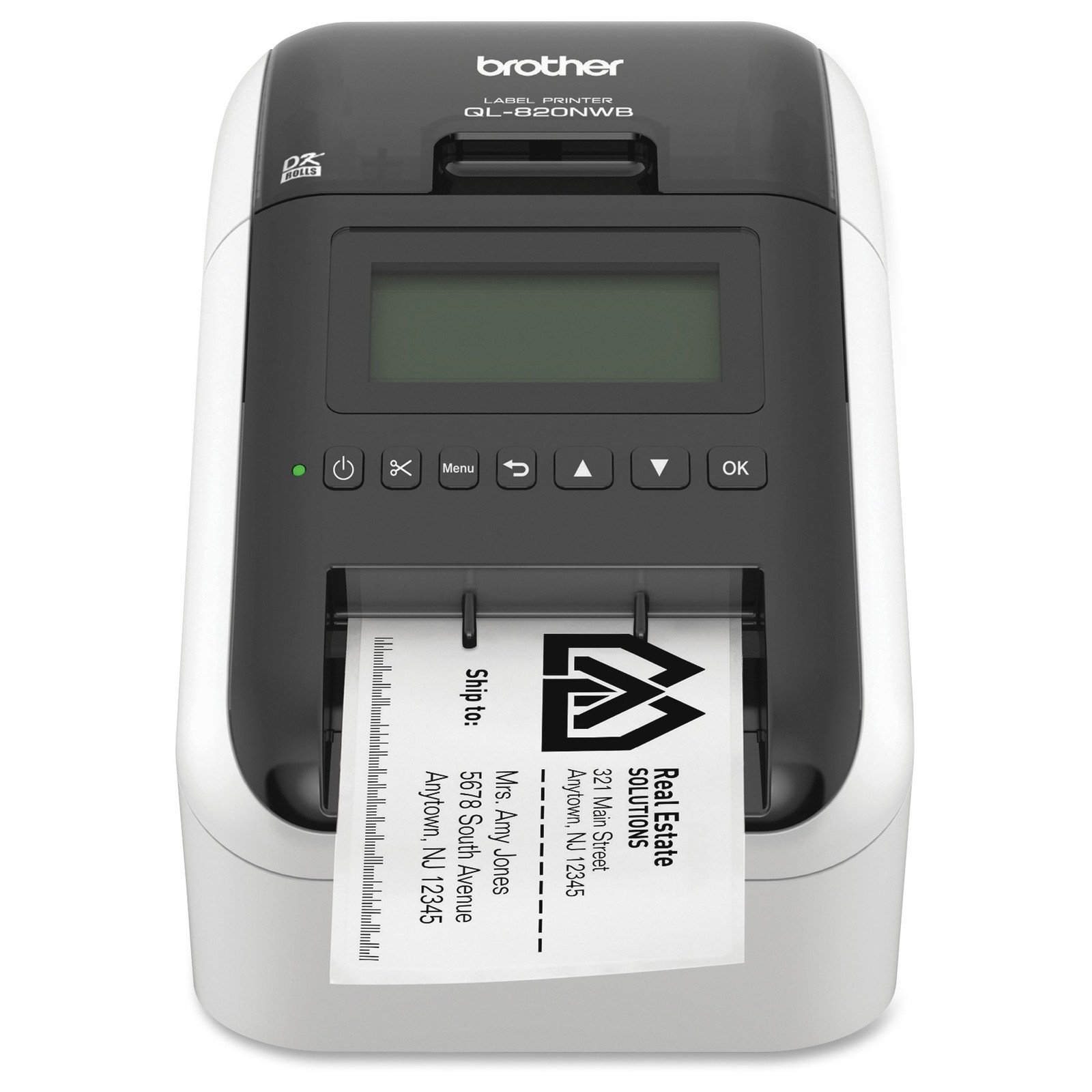 Brother QL-820NWB Label Printer - Direct Thermal - Monochrome (QL820NWB)