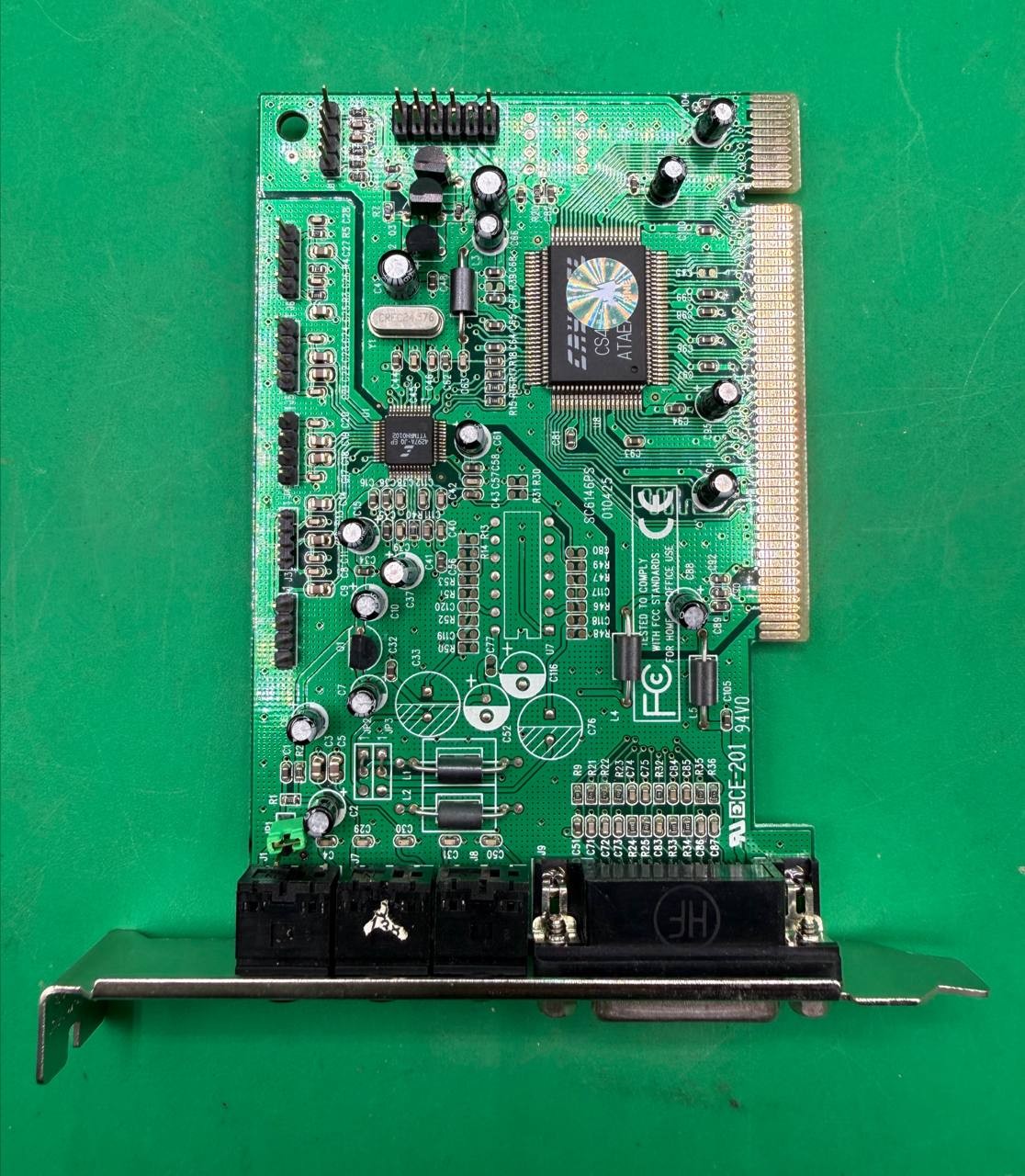 Crystal CS4281 PCI Sound Card w/ Game Port PT-2620-40 V3.0 TC