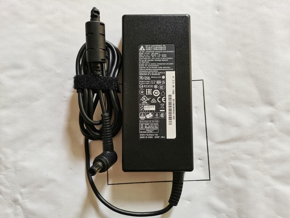 100%Original Delta 135W ADP-135KB T For MSI GL73 GL63 Series 7.4mm*5.0mm Charger