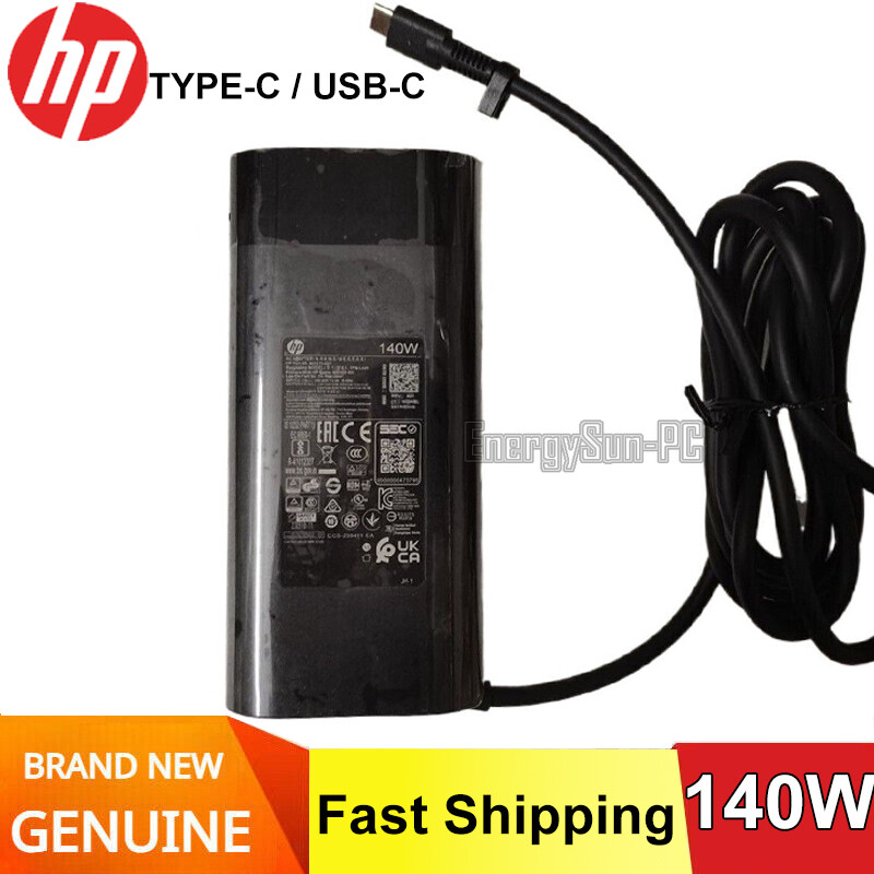Original HP OMEN Transcend 14 Gaming Laptop 14-fb0023dx 28V 140W Adapter Charger