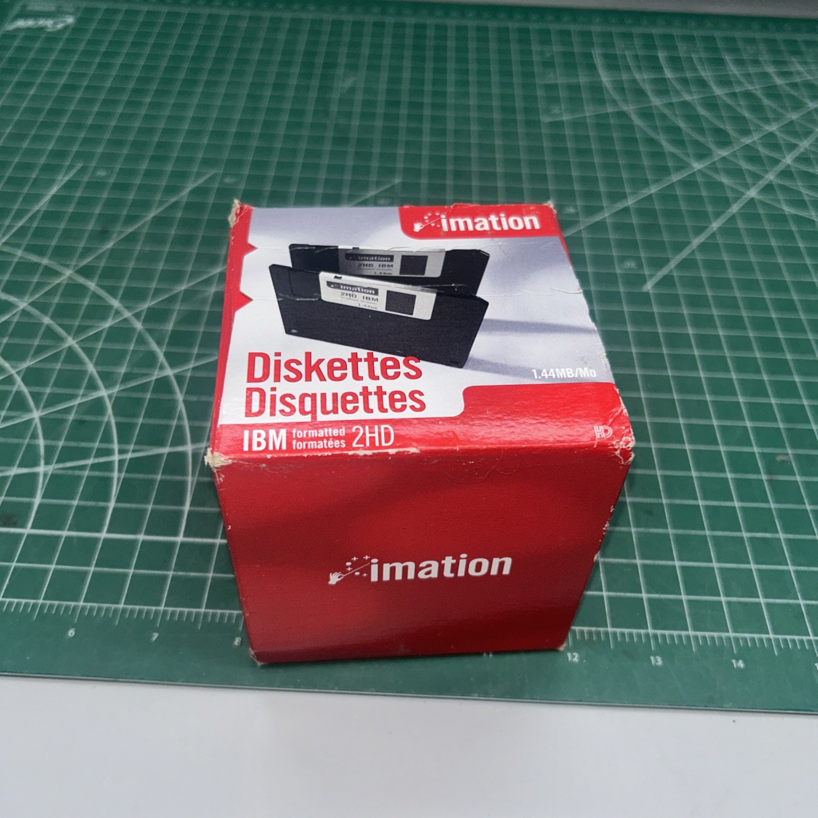 Vintage Pre-Sony Imation 3.5" Floppy Disk Diskettes 2HD Sealed 20 Pack MINT