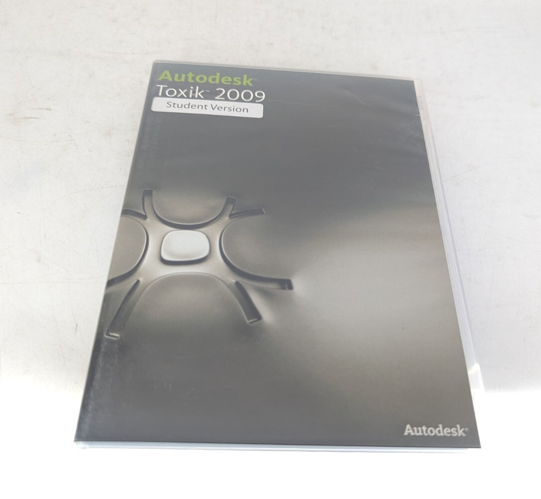 Autodesk Toxik 2009 Student Version English DVD (SERIAL NUMBER INCLUDED)
