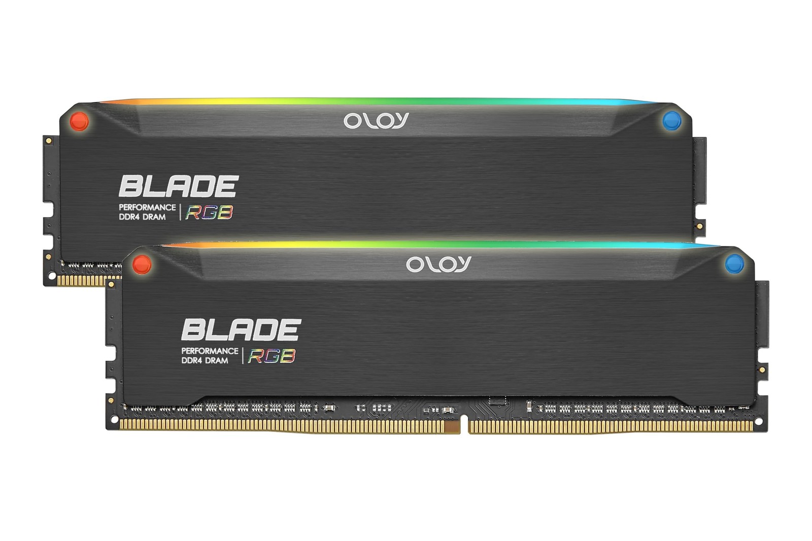 OLOy DDR4 RAM 16GB (2x8GB) Black Hairline Blade (8GBx2),