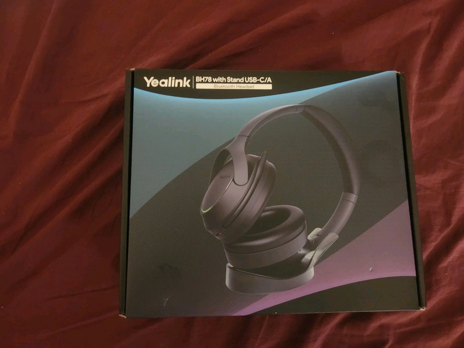 Yealink 1208731 BH78 Bluetooth Headset with Charging Stand - USB-C/A