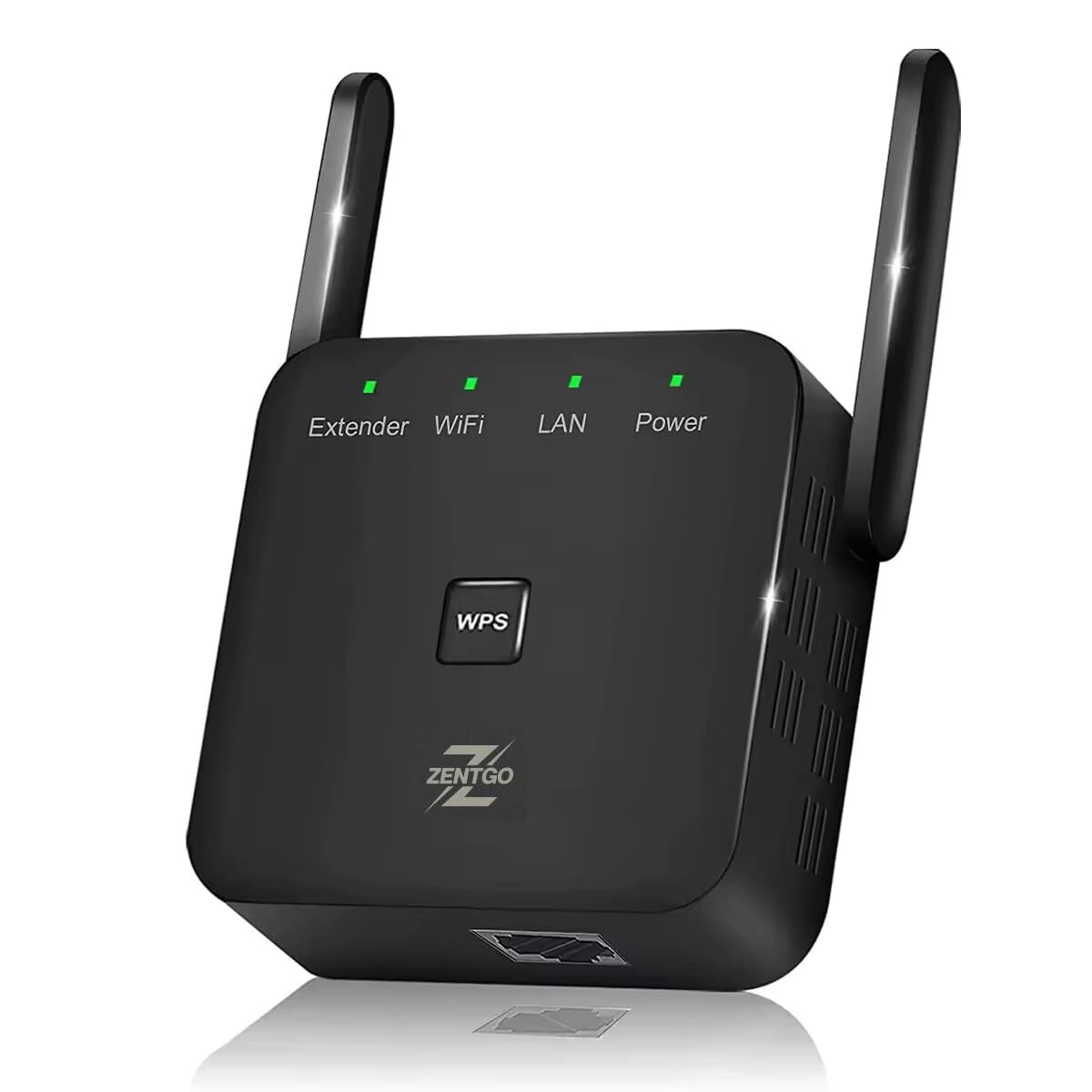 Amplificador De Señal WiFi Repetidor Alcance 9860ft Internet Para 60 Dispositivo