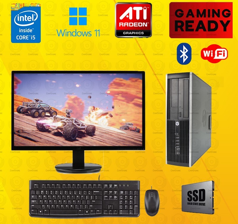 DOTA 2 Gaming Desktop PC SSD Computer ATI 2GB GDDR5 Win 10 8GB bundle