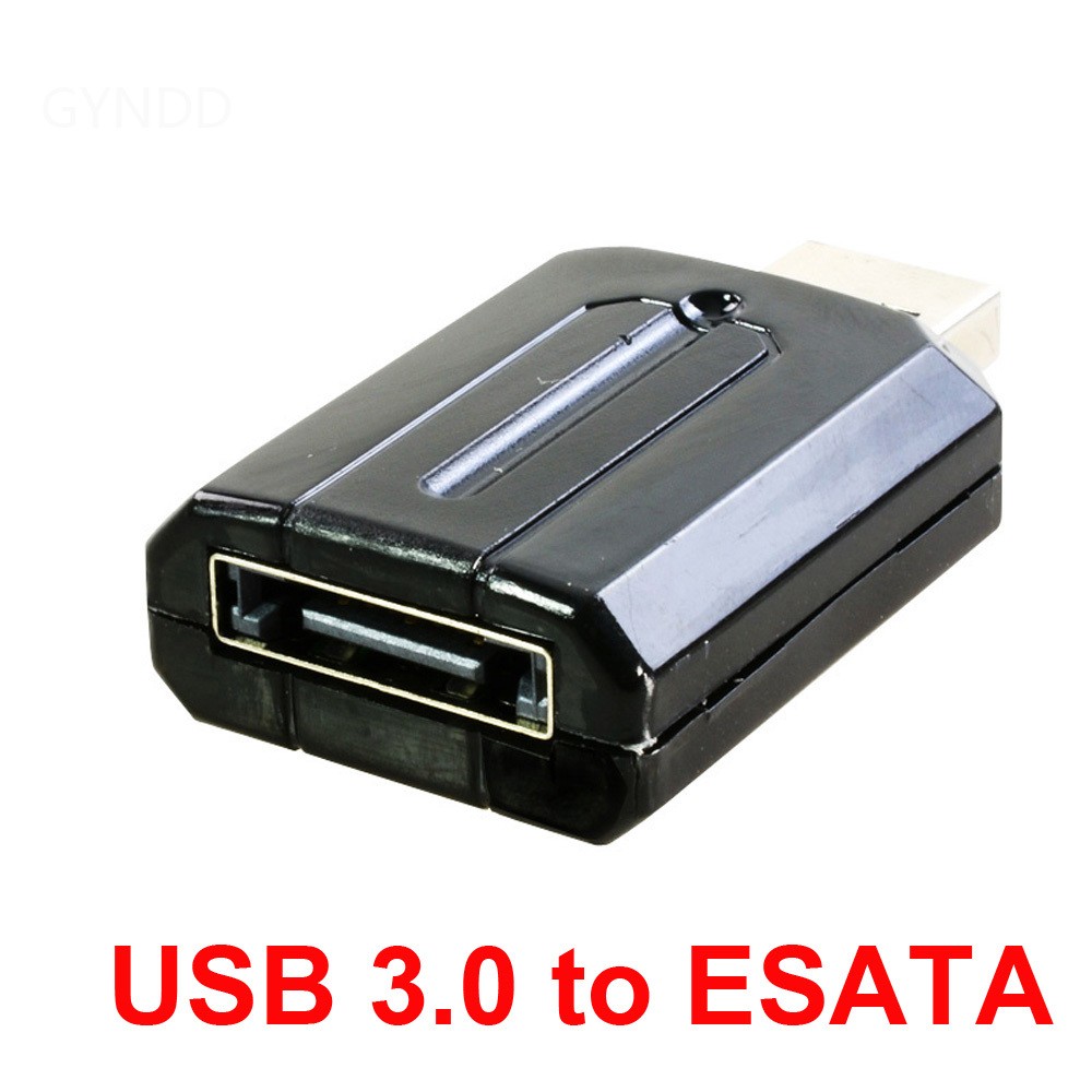 USB 3.0 to SATA/USB3.0 to ESATA Adapter for Computer Connection and Connectors