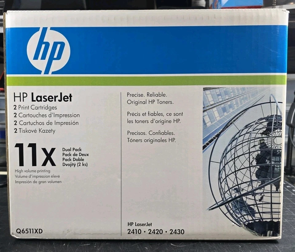 Genuine HP LaserJet 2410 2420 2430 High Yield Toner Cartridge Q6511XD HP 11X