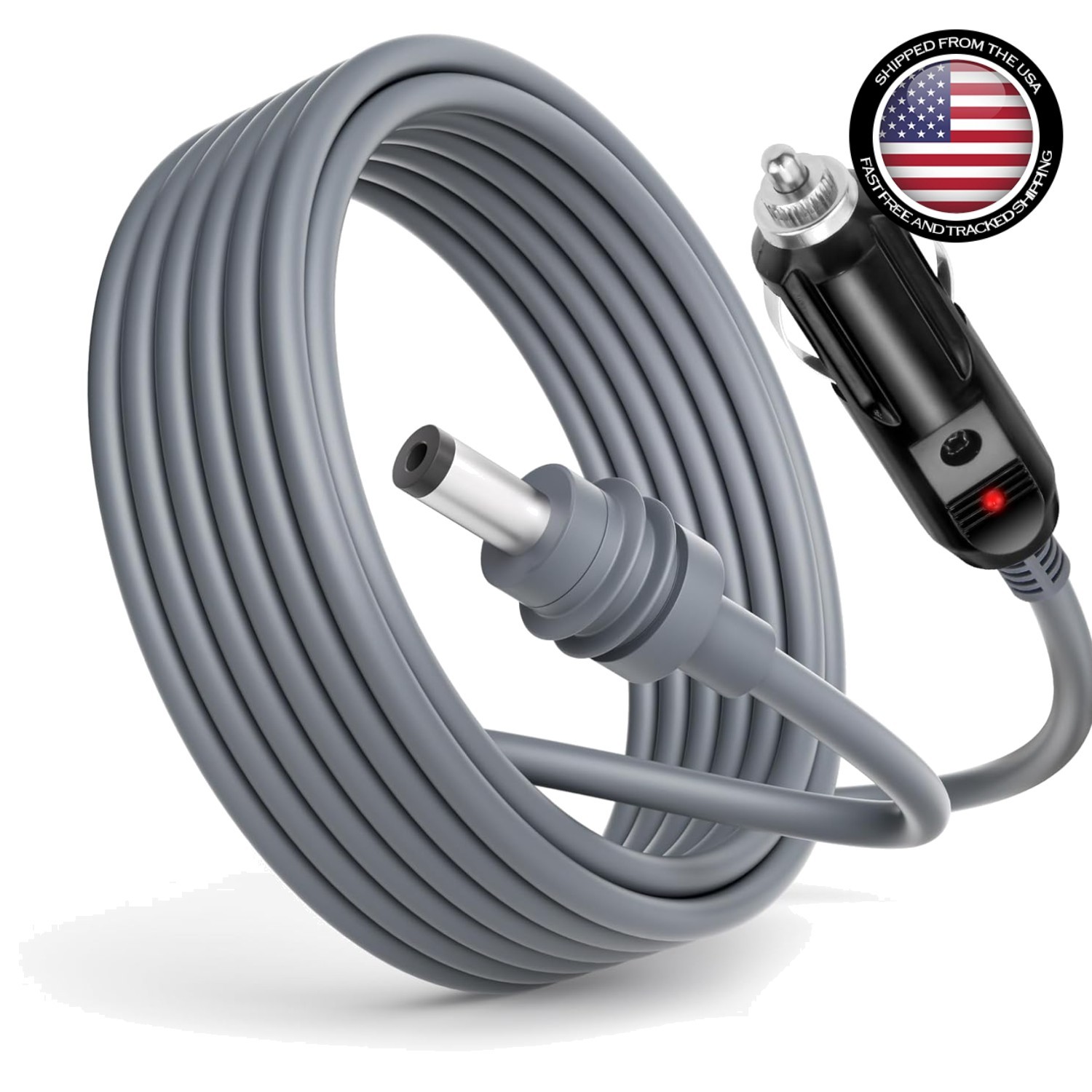 Versatile 10FT Starlink Mini Power Cable - Waterproof, Plug & Play Design