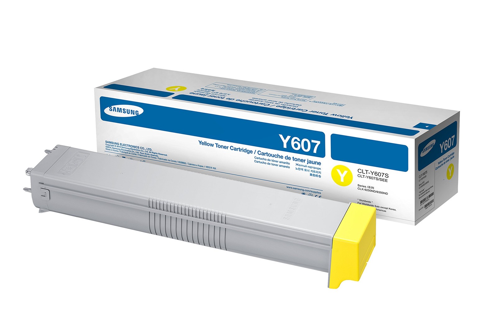 Original Samsung CLT-Y606S (SS710A) Yellow Toner. New Sealed Box, We Ship Fast