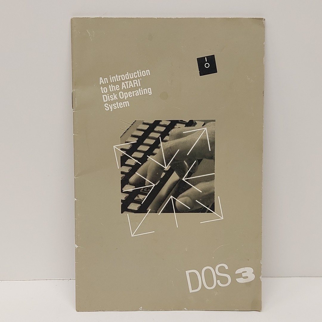 1983 ATARI DOS3 AN INTRODUCTION TO THE ATARI DISK OPERATING SYSTEM 