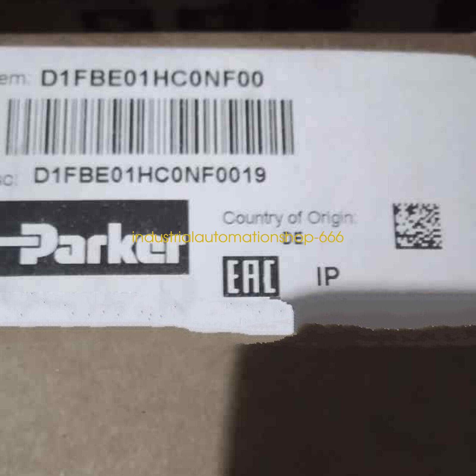 1PC New PARKER D1FBE01HC0NF00 proportional valve Via DHL or FedEX