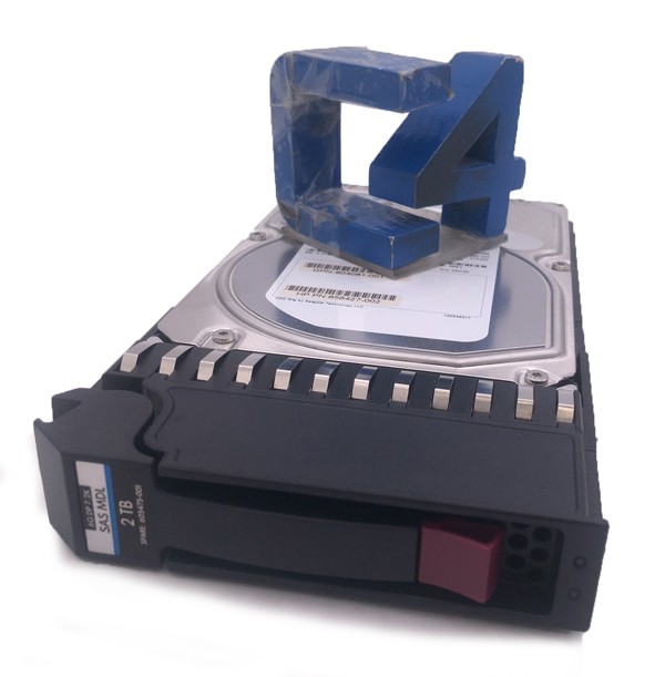 HP 605475-001 HP P2000 2TB 6G SAS 7.2K 3.5IN MDL -  AW555A 604081-001 604091-001
