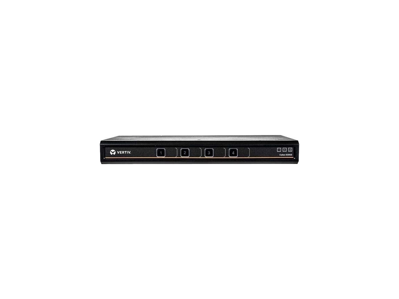 NEW Emerson Cybex SC840-001 520-935-501 4-port DVI-1 Secure KVM Switch