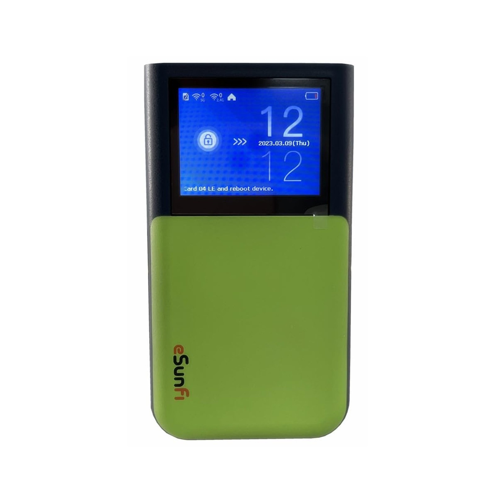 eSunFi SHFiEL62 5G eSim Mobile Hotspot Router Portable WiFi Router, with Sim ...