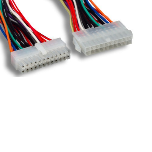 20 Pin ATX Power Supply on 24 Pin Motherboard 20 Pin male to 24 Pin female Cable