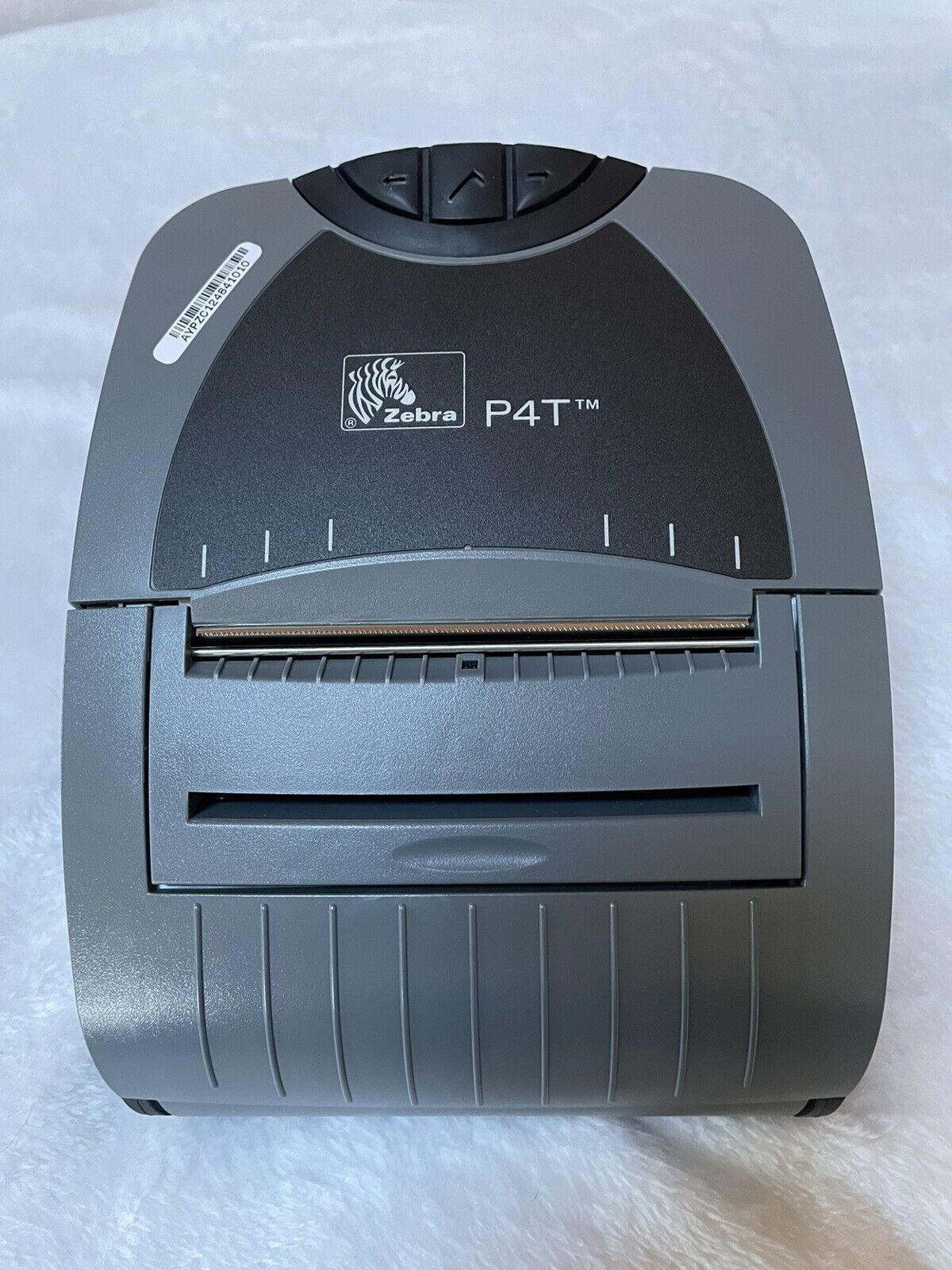 New Zebra P4T Mobile Thermal Transfer 4' Label Printer Bluetooth P4D-0U100000-G1
