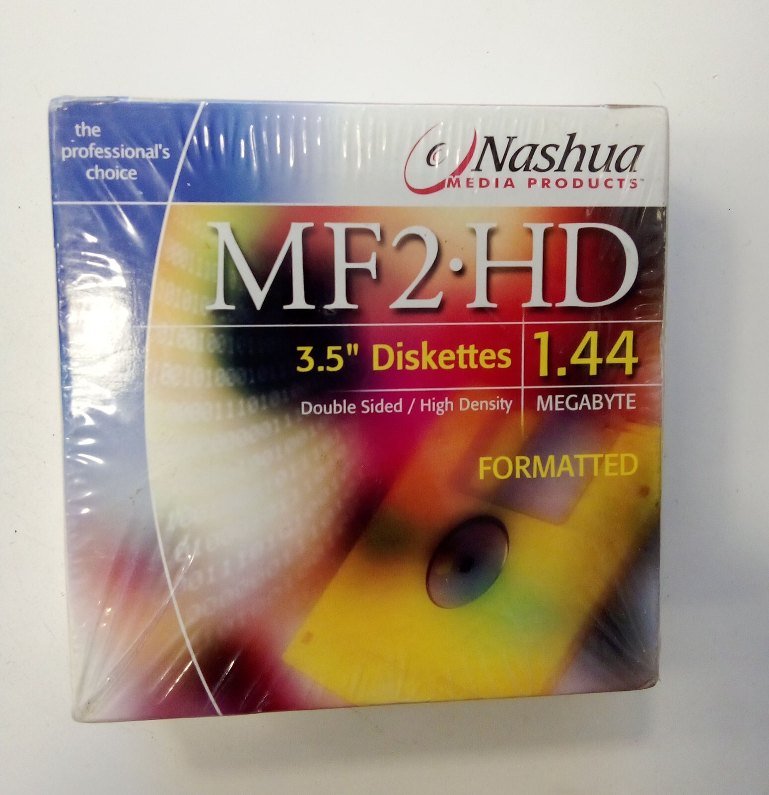 Nashua MF2-HD 3.5 inch Floppy Discs - 10 Pack Double Sided High Density
