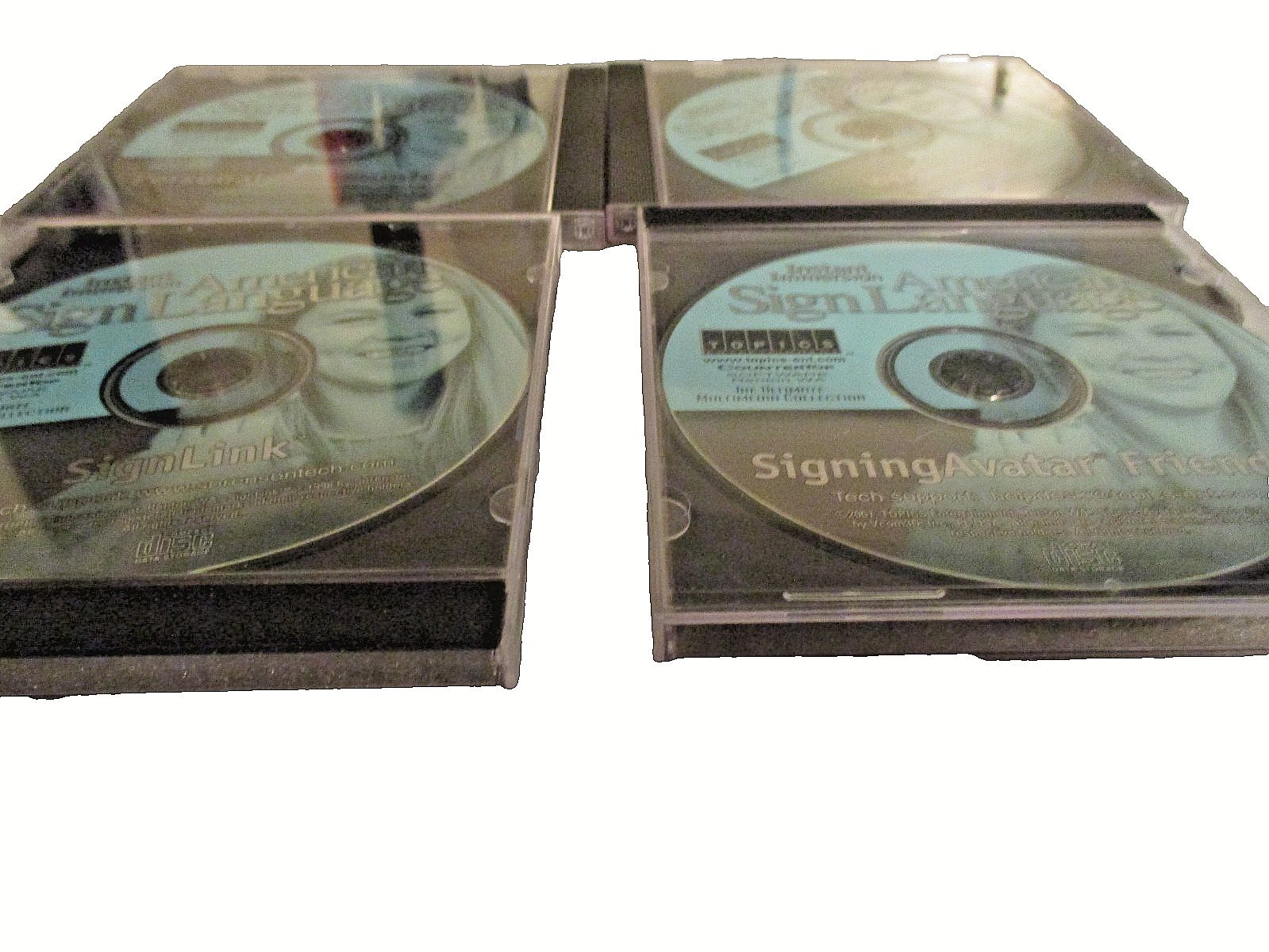INSTANT IMMERSION AMERICAN SIGN LANGUAGE FOUR DISC'S