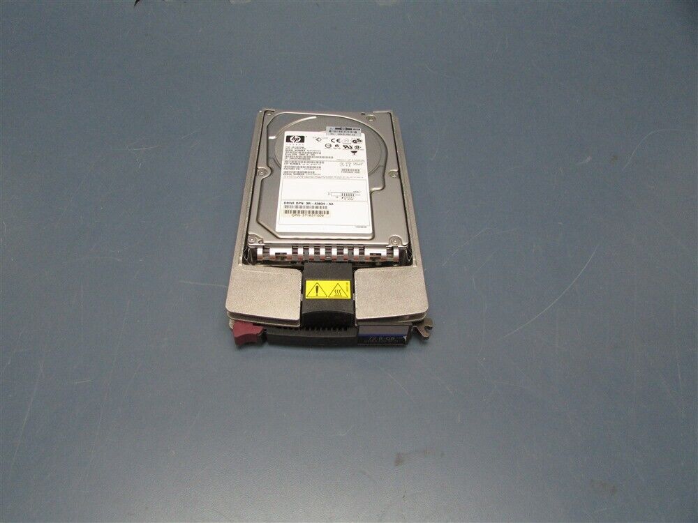 Used HP 72.8G 10K Wide Ultra320 SCSI Hard Drive BD07285A25 286712-005