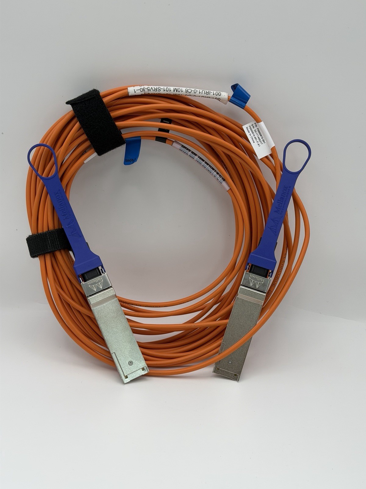 Mellanox P0000816-001 10M 56Gb/s CBL IB FDR Optic Cable #T409