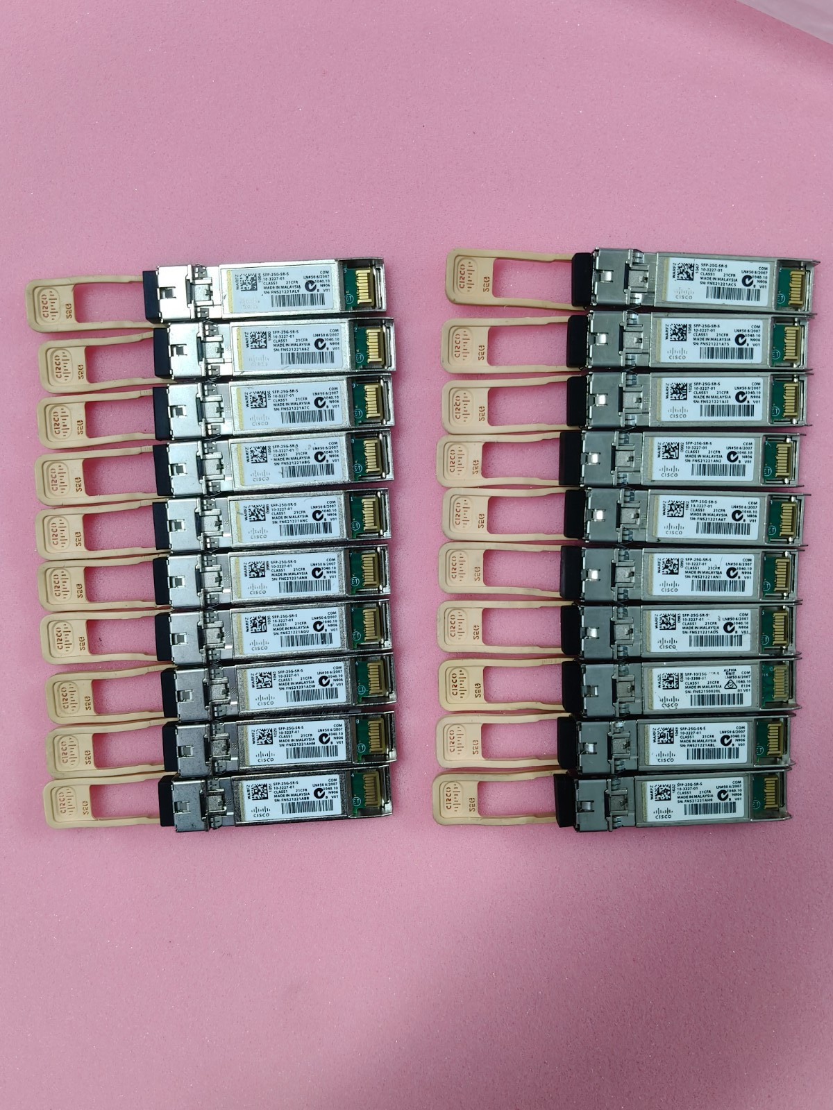Cisco SFP-25G-SR-S 25GBASE-SR SFP28 850nm 100m MMF LC Non-China counterfeits