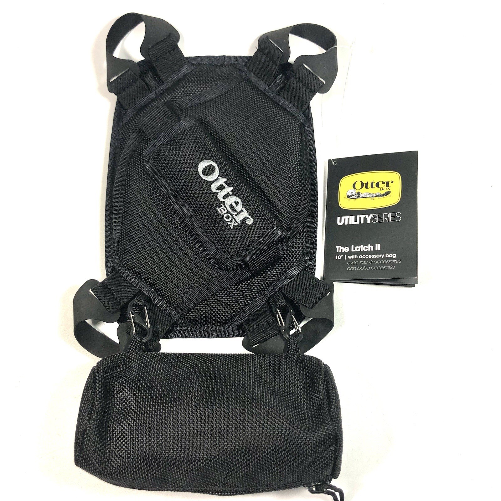 OtterBox Utility Series The Latch II Black Zippered 10” Tablet Caddy New WT