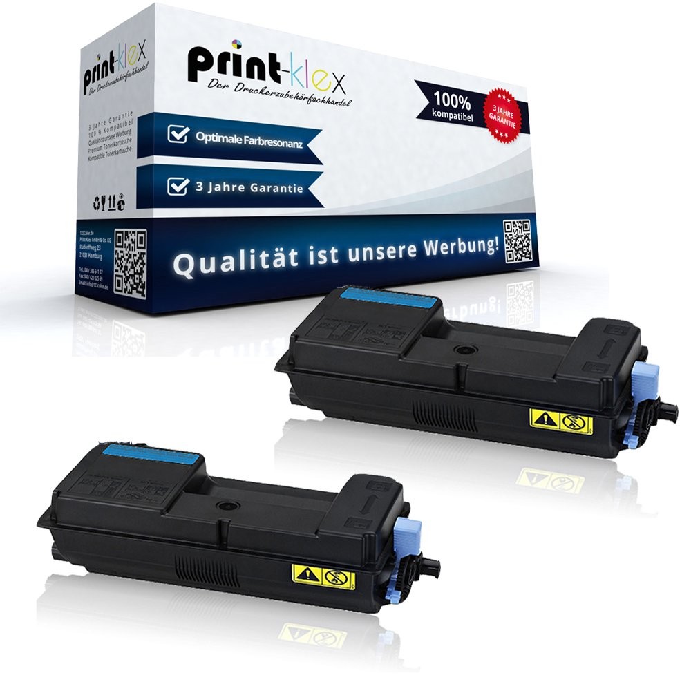 2X Print-Klex Toner Cartridges Compatible for Utax P4531DN P5031DN P5531DN