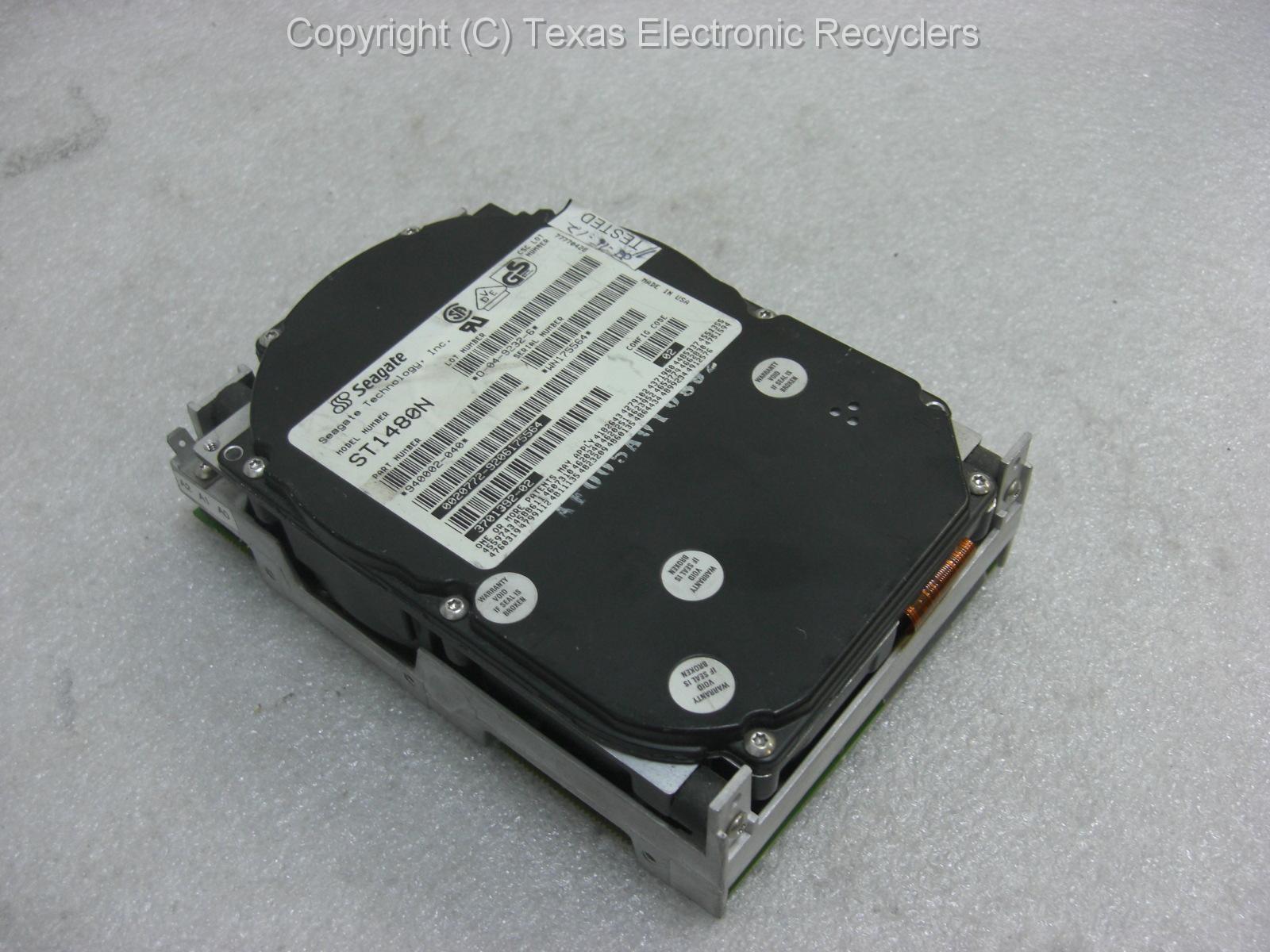 Seagate st1480n 940002-040 420MB 50-Pin SCSI Hard Drive  Tested