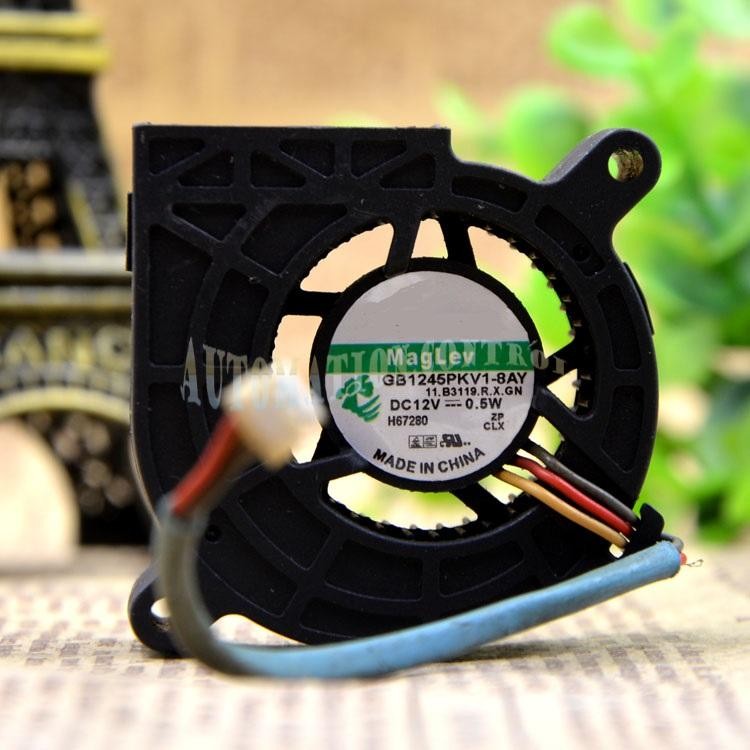 Projector Cooling Fan For SUNON GB1245PKV1-8AY 3pin 45*45*20mm 12V 3pin