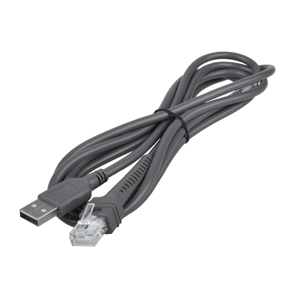 6.6ft USB Cable Cord Plug Wire For Symbol DS3408 USB Heavy Duty Barcode Scanner