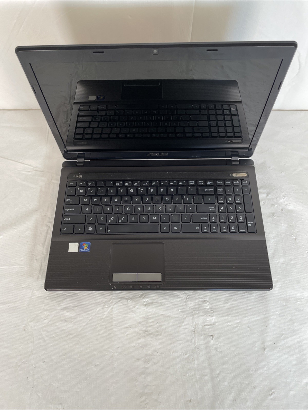 Asus K53U Laptop AMD E-450 CPU @ 1.65GHz 4GB Ram No HDD/ No OS - TESTED