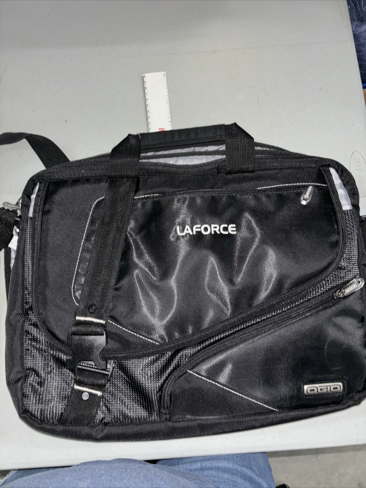 OGIO Voyager Messenger Bag Airport Friendly Laptop Laforce 117023 NWOT