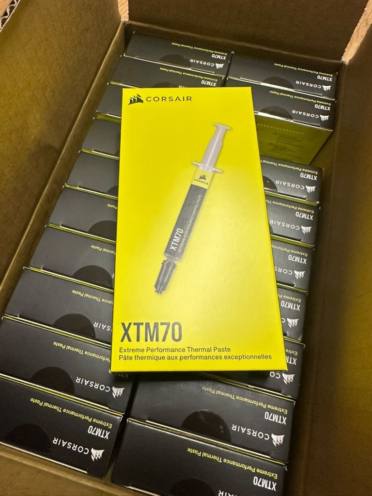 Corsair XTM70 Extreme Performance Thermal Paste - New Sealed - Box of 20