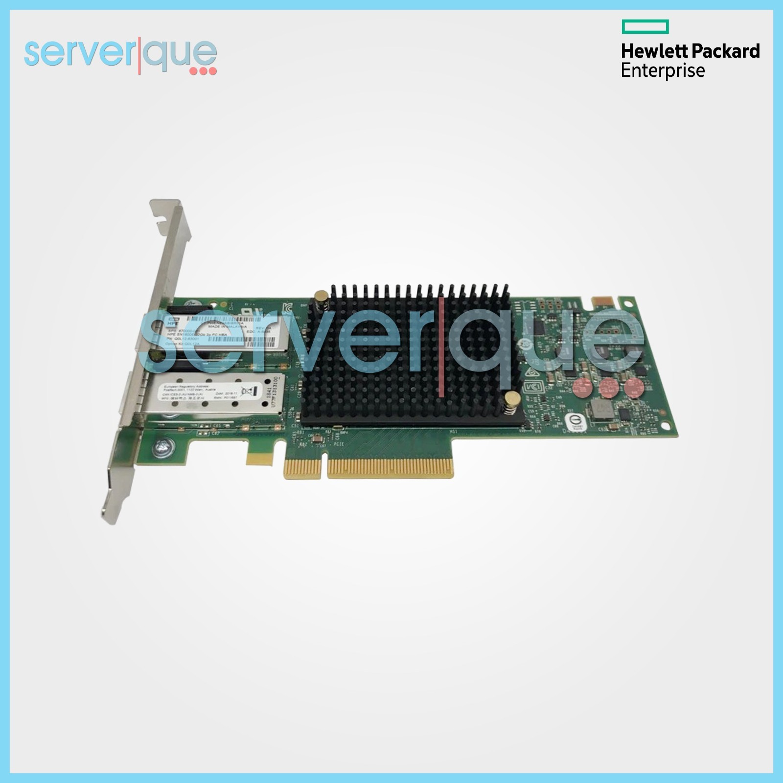HP Q0L12A StoreFabric SN1600E Dual-Port 32Gbps FC Host Bus Adapter 870000-001