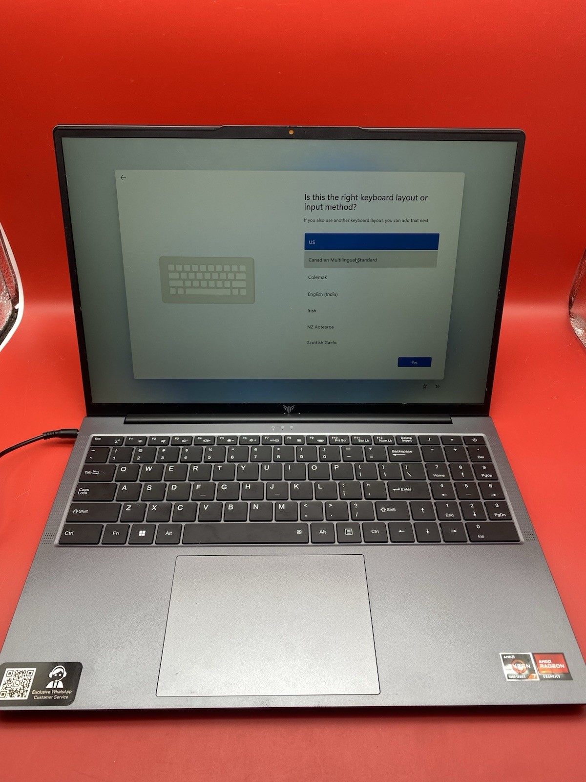 KAIGERR TX16Pro Laptop Win 11, Ryzen 7, 5700U, 16GB DDR4