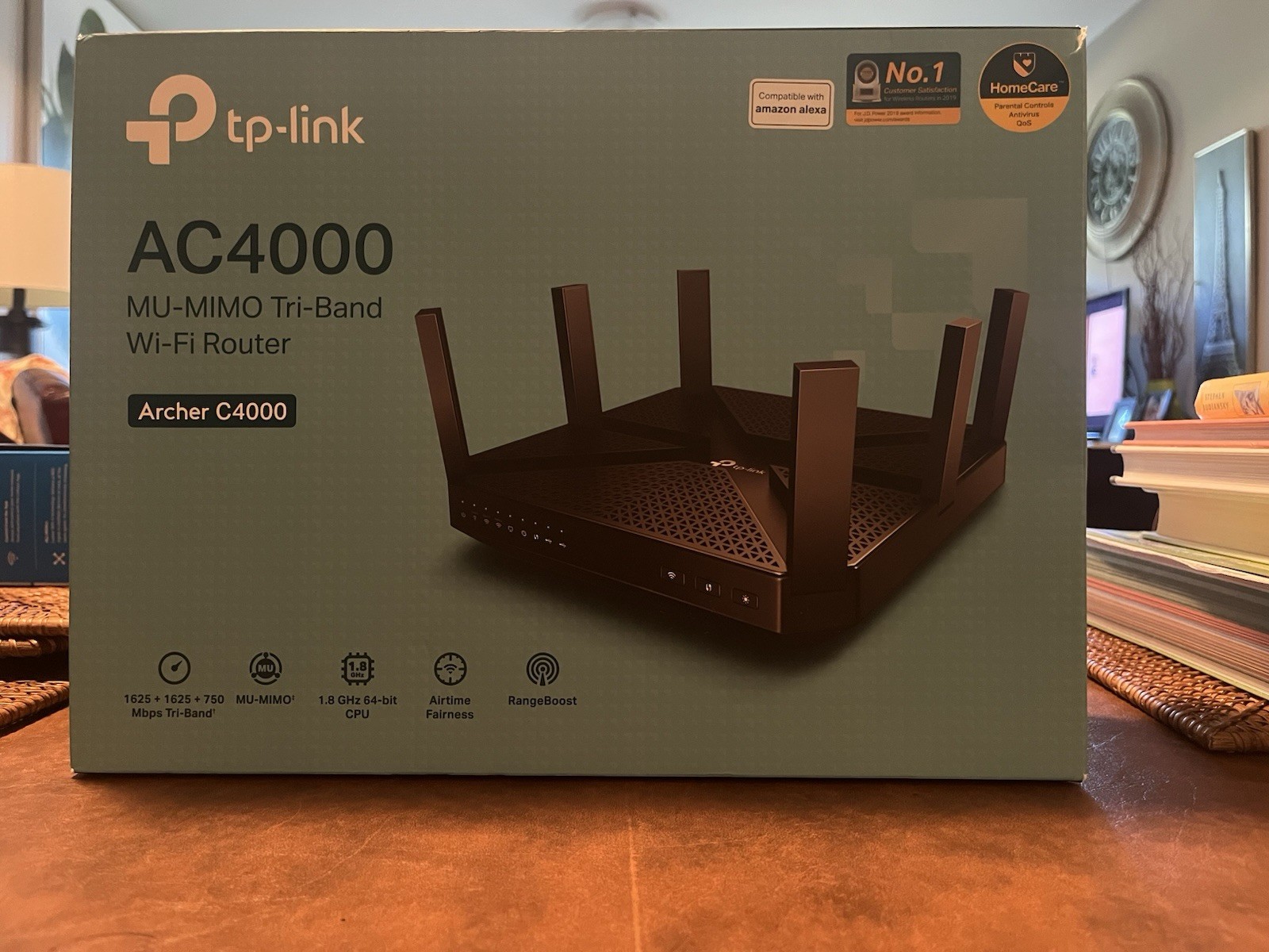 TP-Link Archer C4000 AC4000 MU-MIMO Tri-Band Wi-Fi Router Gaming Smart Home
