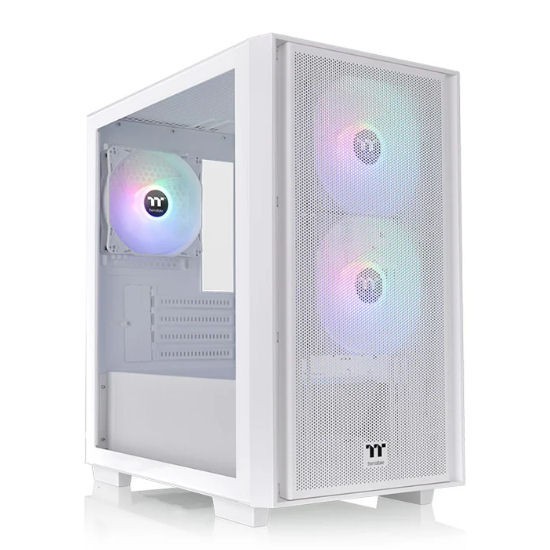 Thermaltake Versa H16 TG (Tempered Glass) m-ATX ARGB Fan Case, CA-1Y8-00S6WN-01