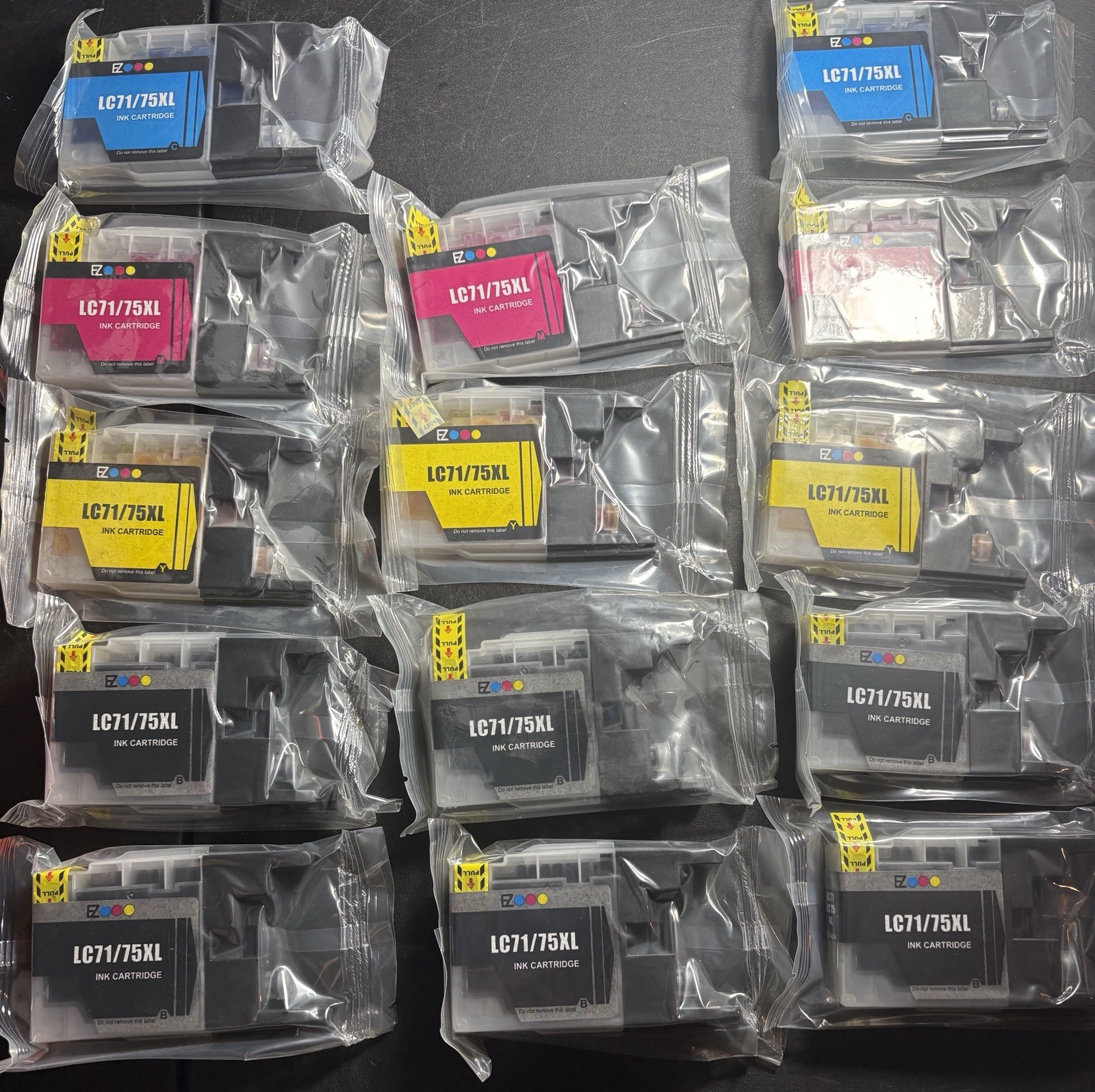 LC71/75XL EZ Ink Brother Printer Cartridges New