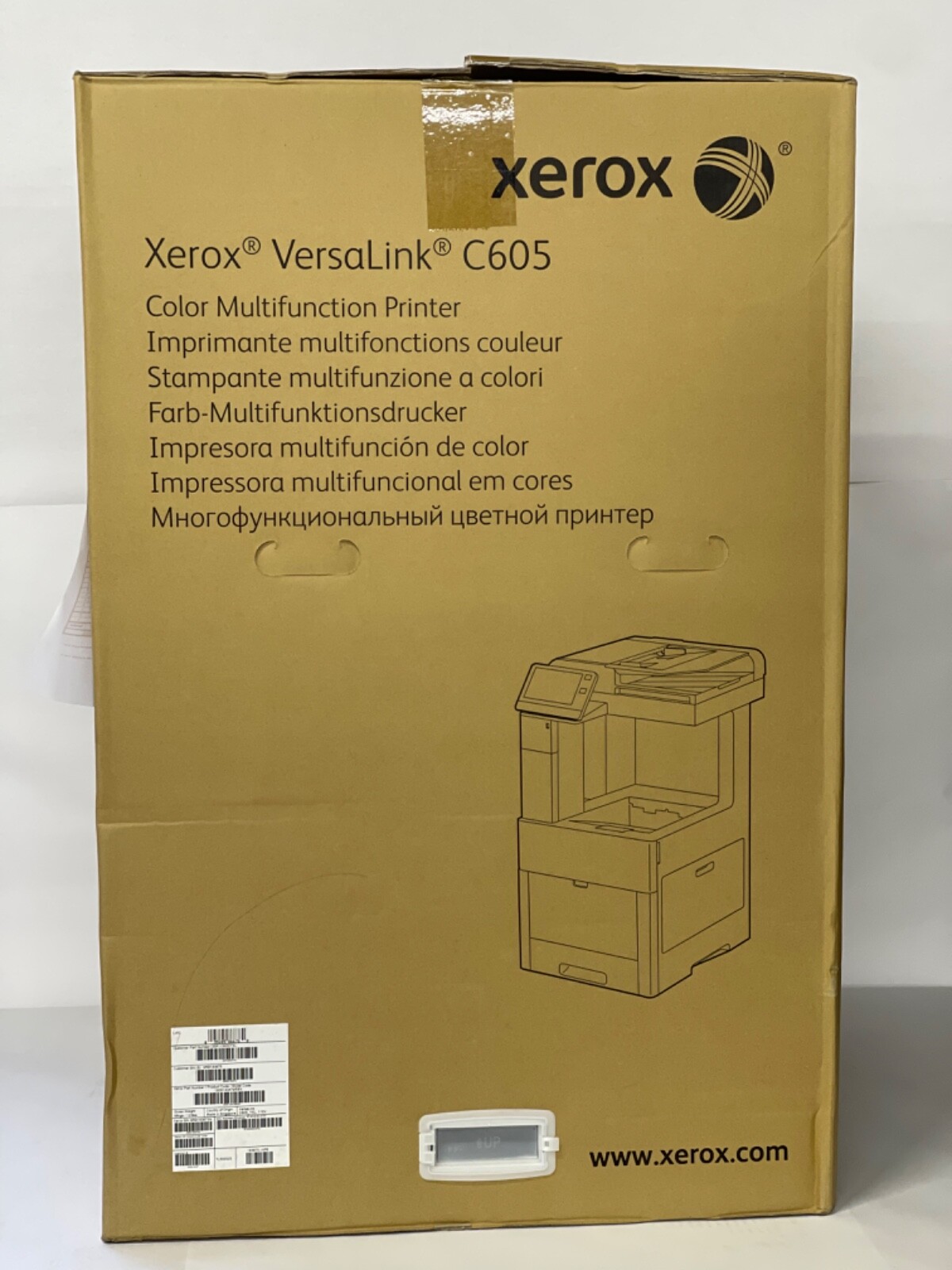 Xerox VersaLink C605_YXL  Multifunction Printer, Color, TAA Compliant 55 PPM