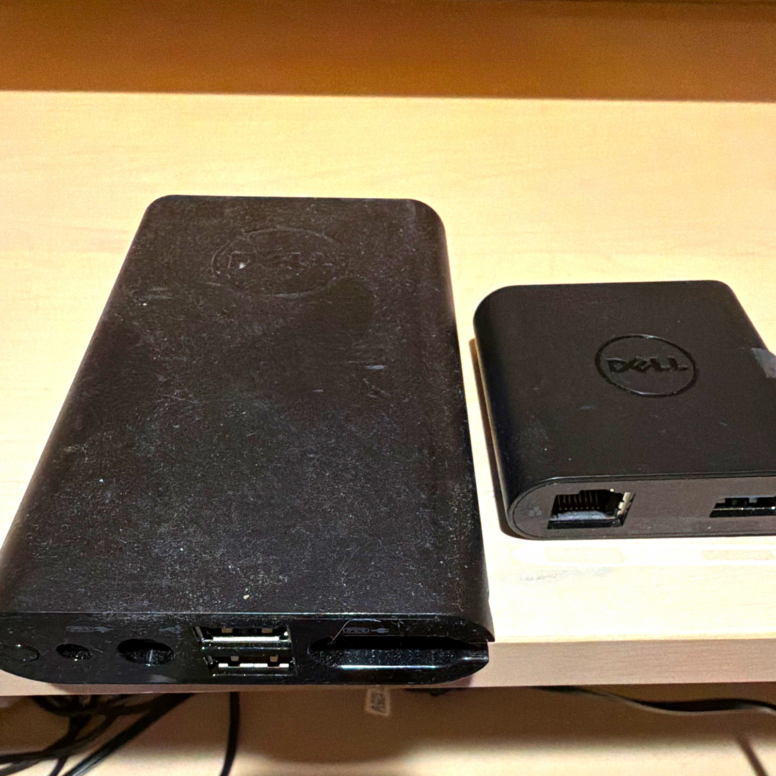Dell Docking Station Lot of 2, Black, Ethernet RJ-45, USB 3.0 Ports