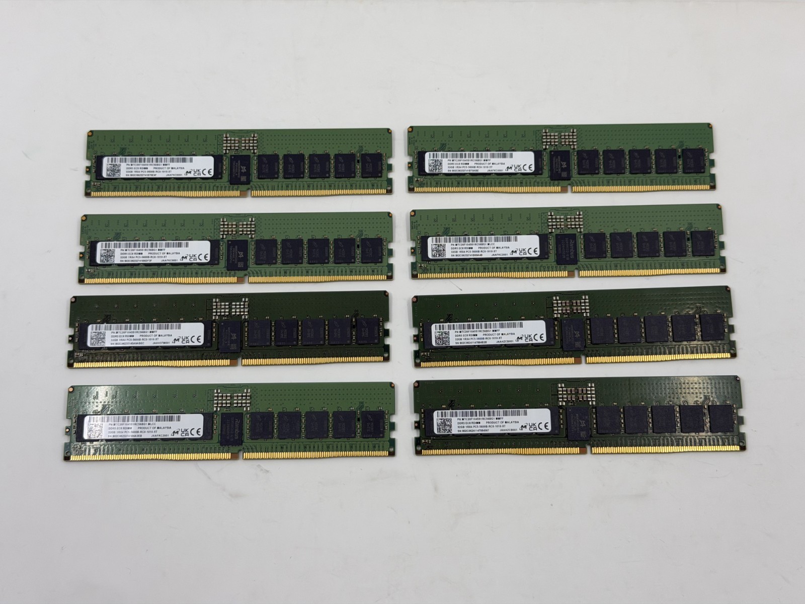 MTC20F1045S1RC56BG1 MICRON 32GB (1x32GB) 1RX4 PC5-5600B MEMORY
